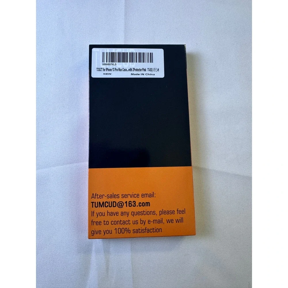 NEW iPhone 13 Pro Max‎ Pink Phone Case with 2 Tempered Glass Screen Protectors